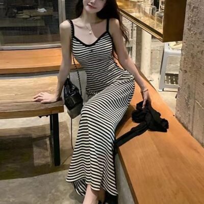 Vestido casual de tirantes