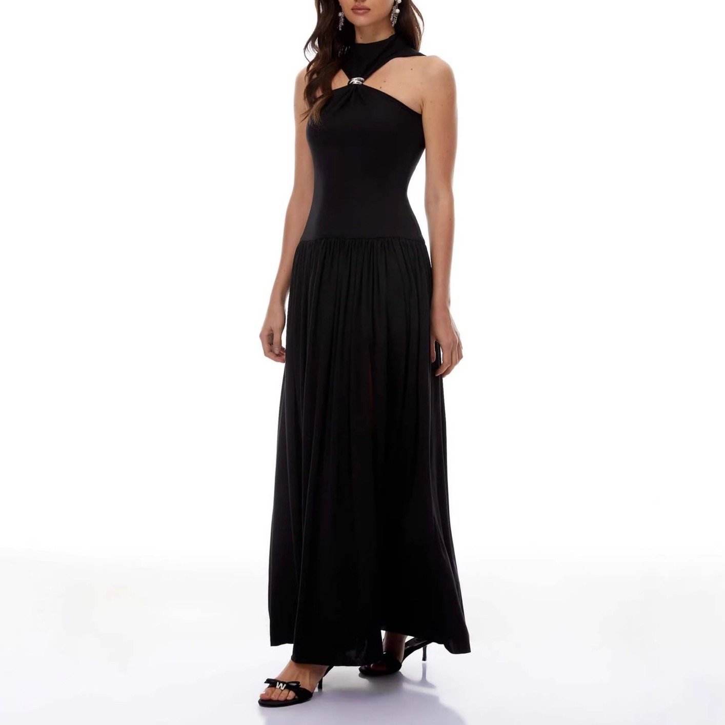 Vestido largo casual elegante