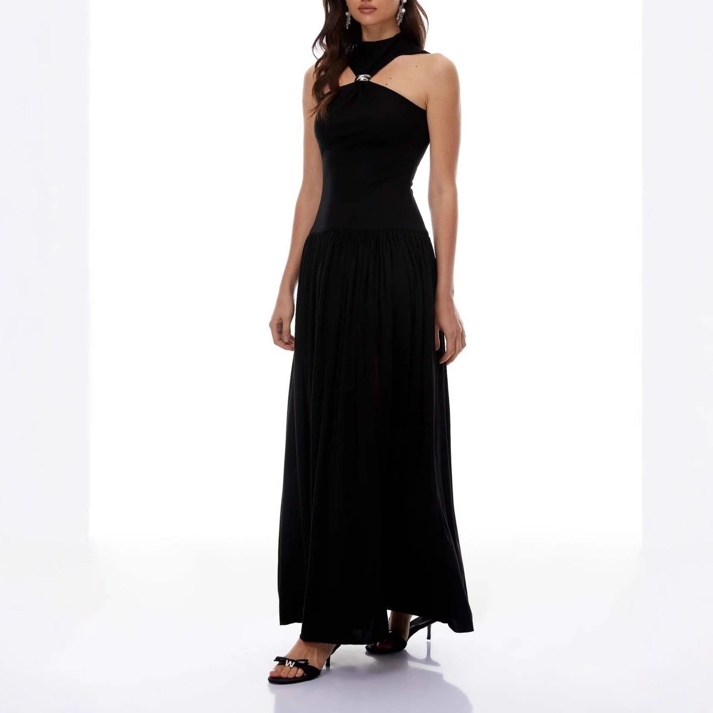Vestido largo casual elegante - Imagen 2