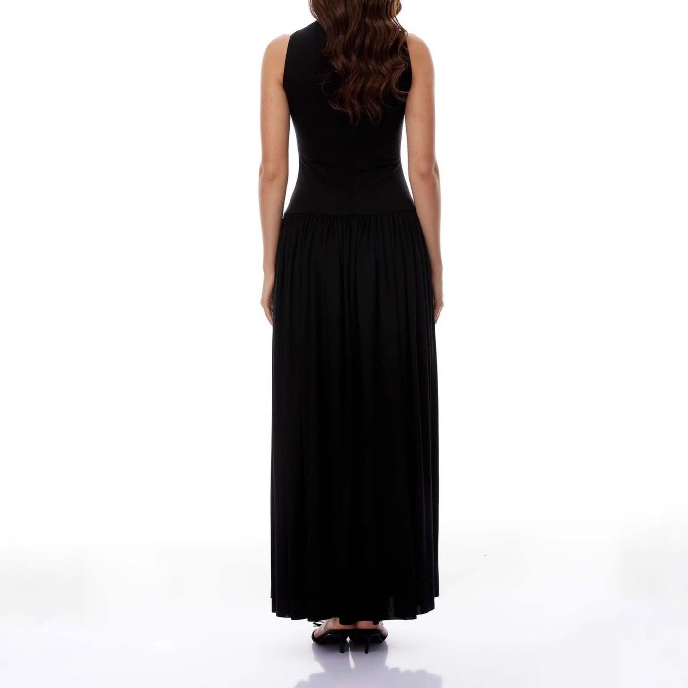 Vestido largo casual elegante - Imagen 3