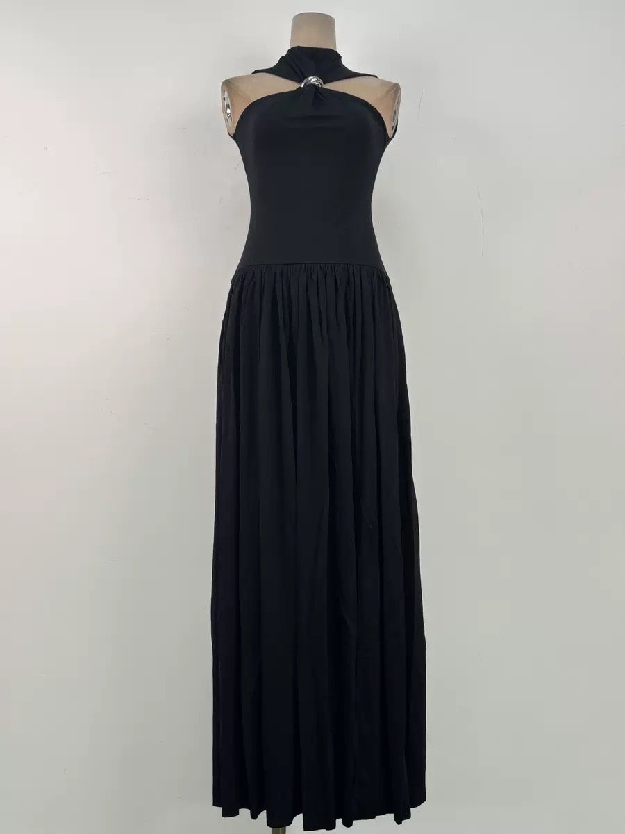 Vestido largo elegante. - Imagen 3