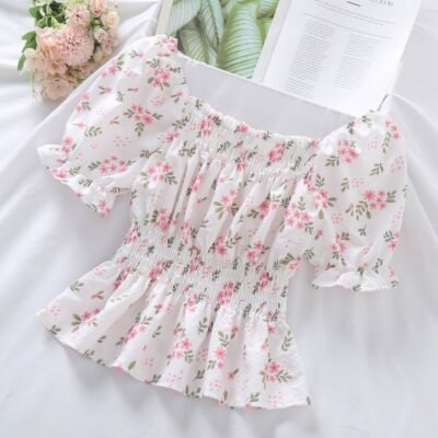 Top Floral Fresh Chic 🌸