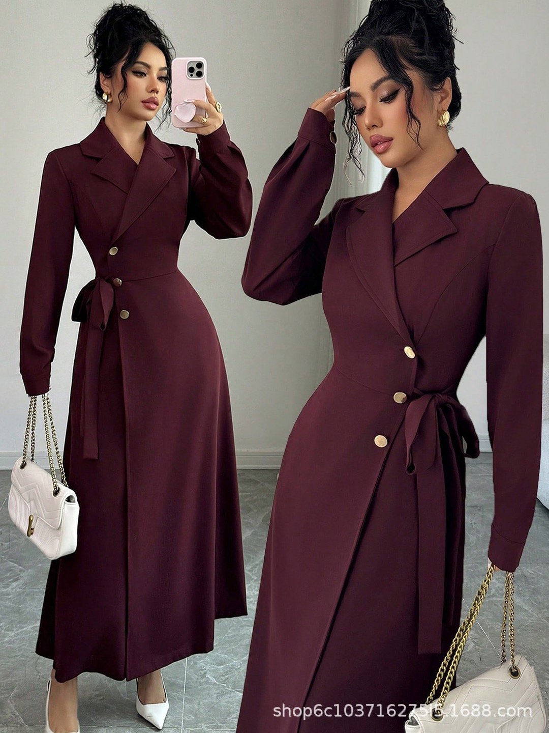 Vestido blazer elegante - Imagen 2