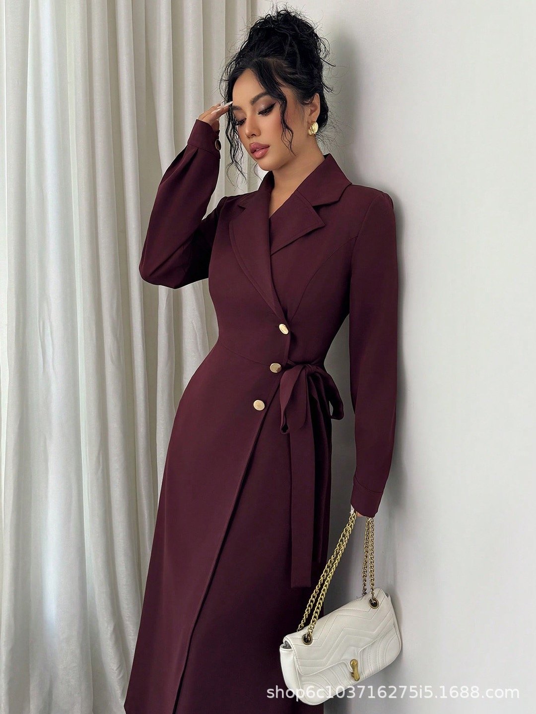 Vestido blazer elegante - Imagen 5