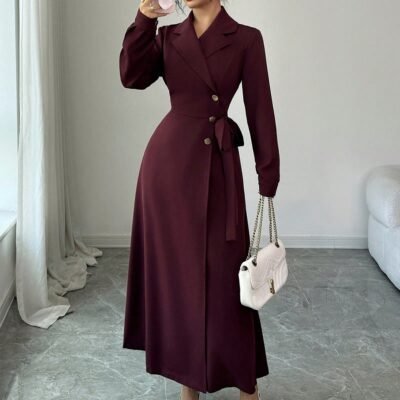 Vestido blazer elegante