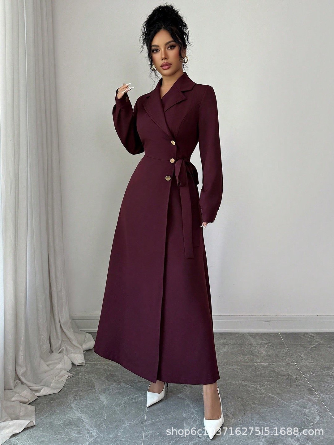 Vestido blazer elegante - Imagen 6