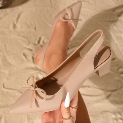 Tacones destalonados para mujer