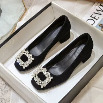 Tacones elegantes con Cristales