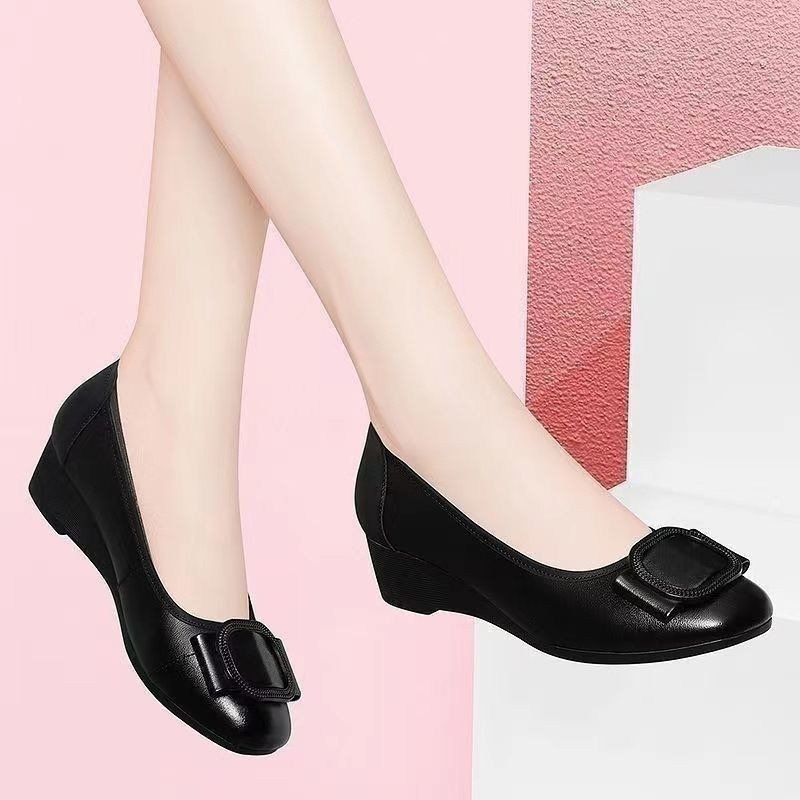Zapatos de cuña baja - Imagen 3