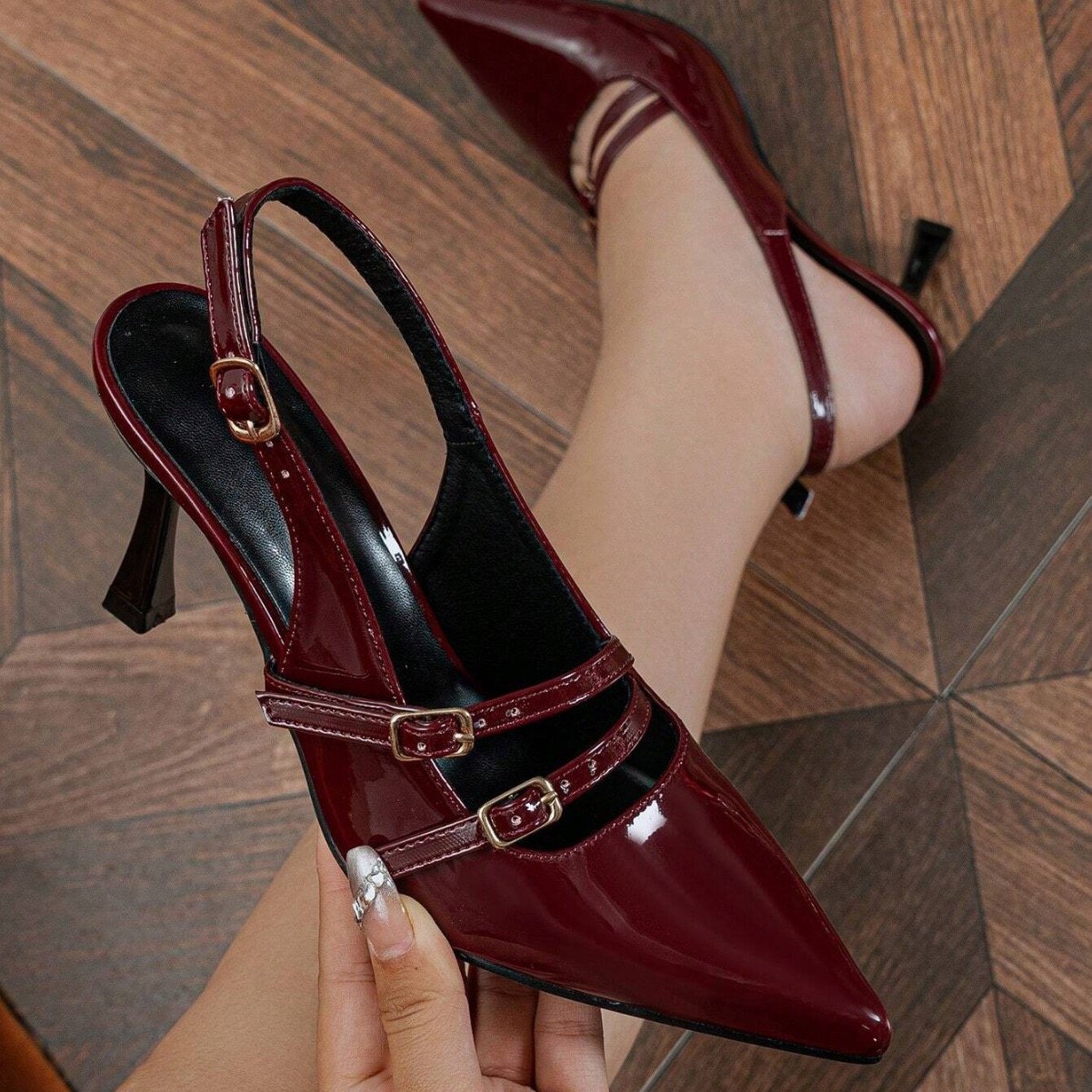 Tacon Stiletto Vino Royale - Imagen 7
