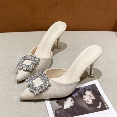 Tacon Mule Crystal Royale