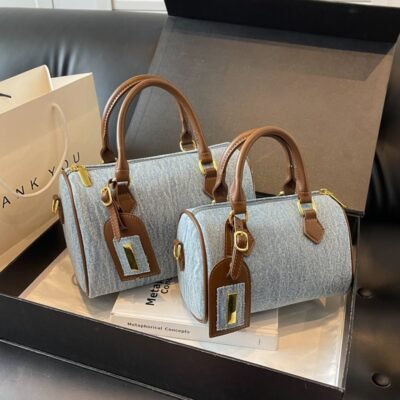 Bolso de mano de mezclilla