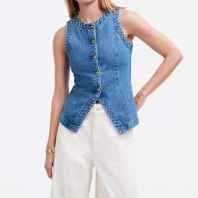 Chaleco Denim Modern