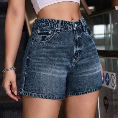 Short de mezclilla